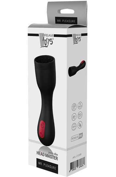 Mr. Pleasure Head Master Black - Masturbator 4