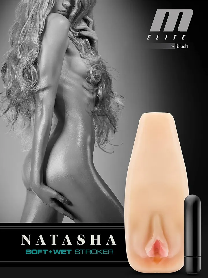 Natasha Soft & Wet Vibrating Stroker - Vibrierender Vagina-Masturbator 5 [full]