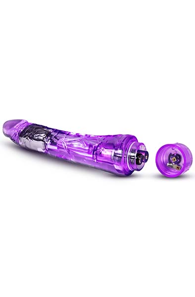 Naturally Yours Mambo Vibe Purple 20 cm - Vibrierender Dildo 3