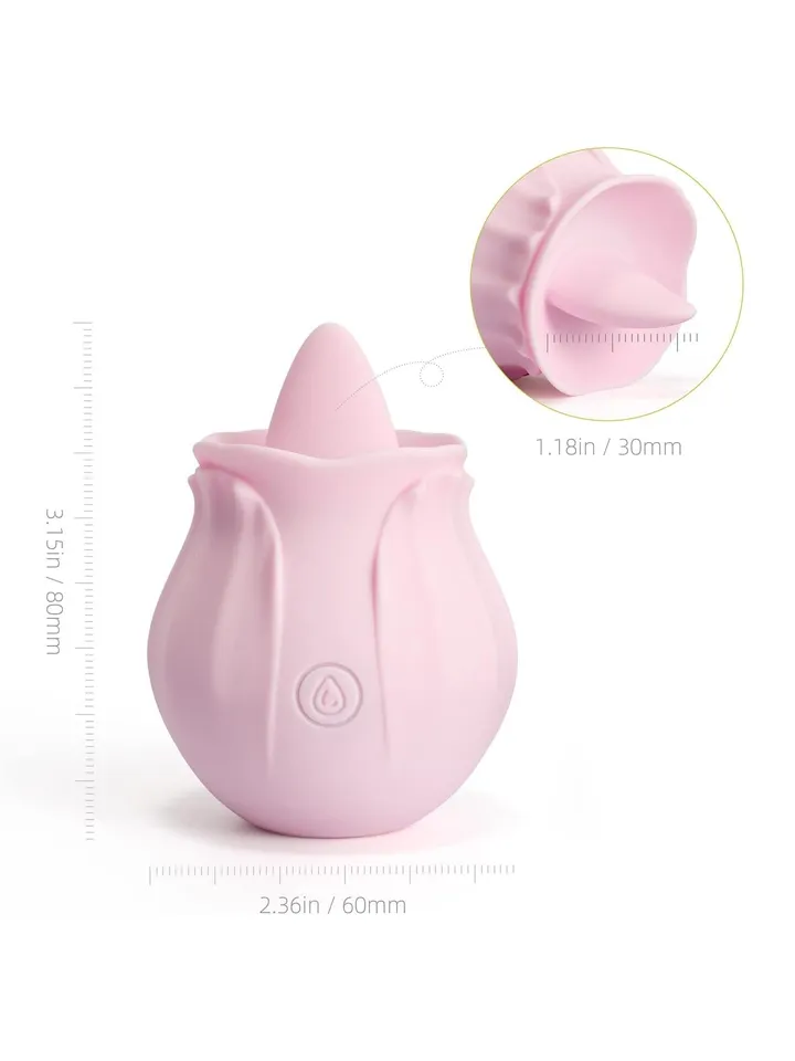 Nectar – Leckender Klitoris-Rosen-Vibrator - Klitoris-Stimulator 4 [full]