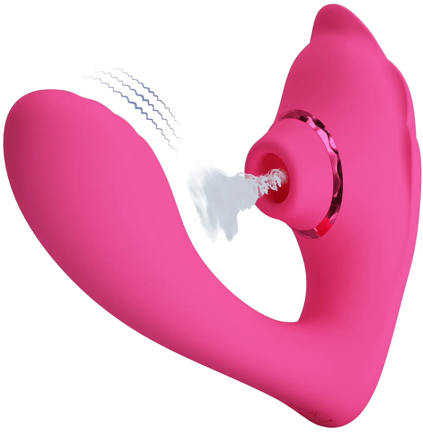 Nemo Vibrator With Clitoral Stimulator - Luftdruck-Vibrator 1