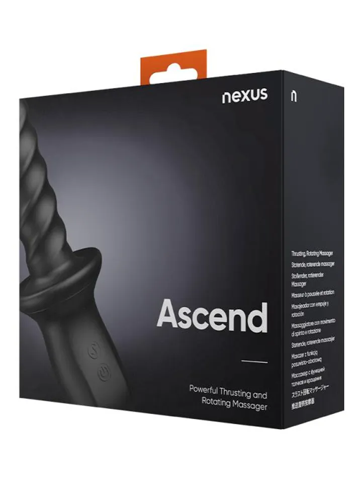 Nexus Ascend Thrusting & Rotating Massager - Anal-Dildo mit Vibration 4