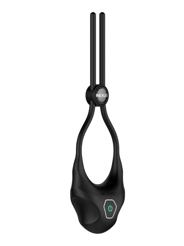 Nexus Forge Vibrierender, Verstellbarer Lasso-Penisring - Vibrierender Penisring 2 [full]