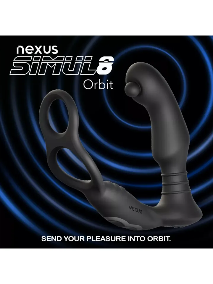 Nexus Simul8 Orbit Edition Prostata-Vibrator - Prostatavibrator mit Penisring 2 [full]