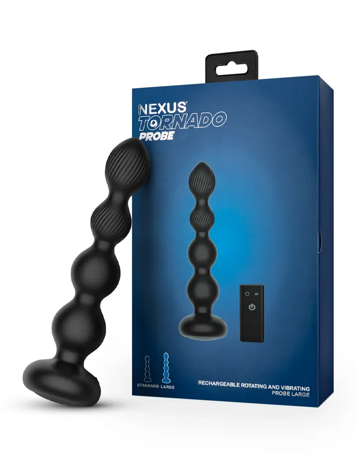 Nexus Tornado – Rotierender Perlen-Anal-Plug - Prostata-Vibrator 2 [full]