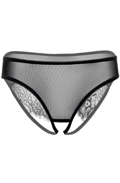 Nicolette Ouvert-Slip Schwarz - Slip ouvert 2