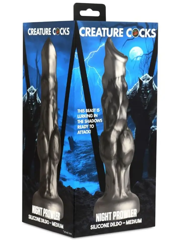 Night Prowler Silikon-Dildo 21,3 cm - Drachen-Dildo 5