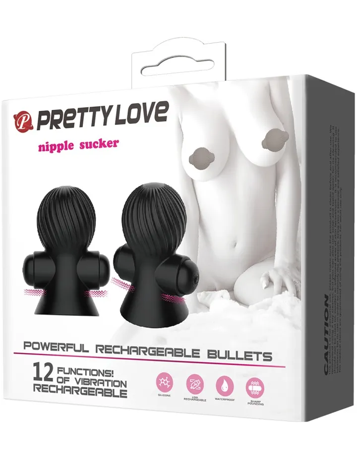 Nipple Suction Vibrator Kit - Brustwarzensauger mit Vibration 4
