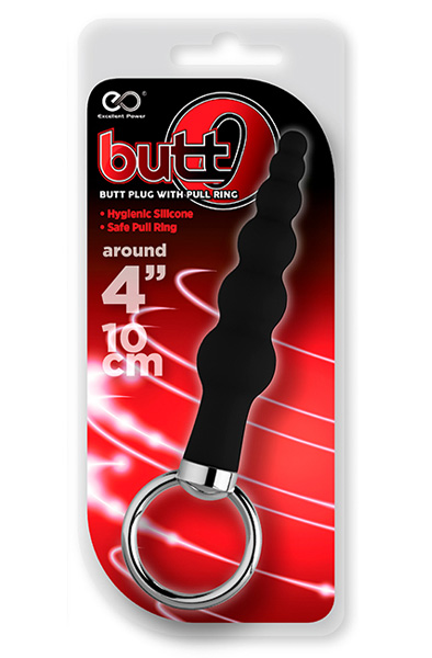 NMC Butt O 10cm Butt Plug Black - Analplug 2