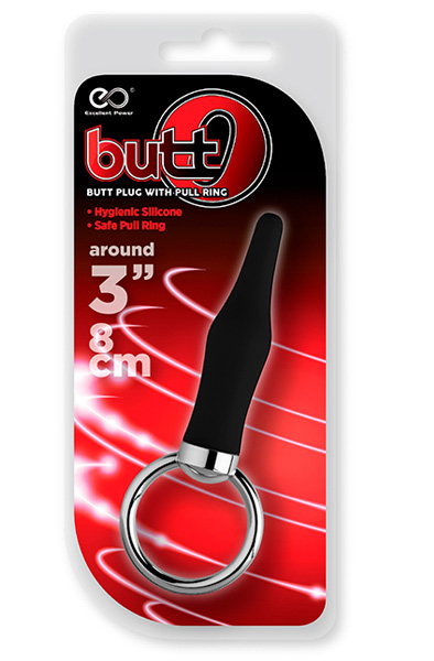 NMC Butt O 3,5 cm Butt Plug Schwarz - Analplug 2