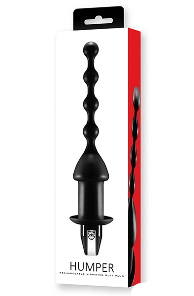 NMC Humper Rechargeable Silicone Butt Beads - Vibrierender Analplug 2