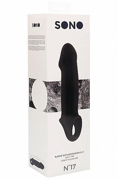 No.17 Dong Extension Black - Penishülle 4