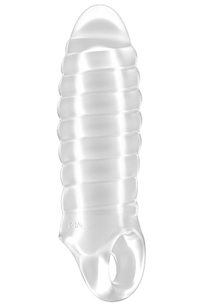 No.36 Dehnbare, Dicke Penisverlängerung Transparent - Penisverlängerung/Penishülle 1