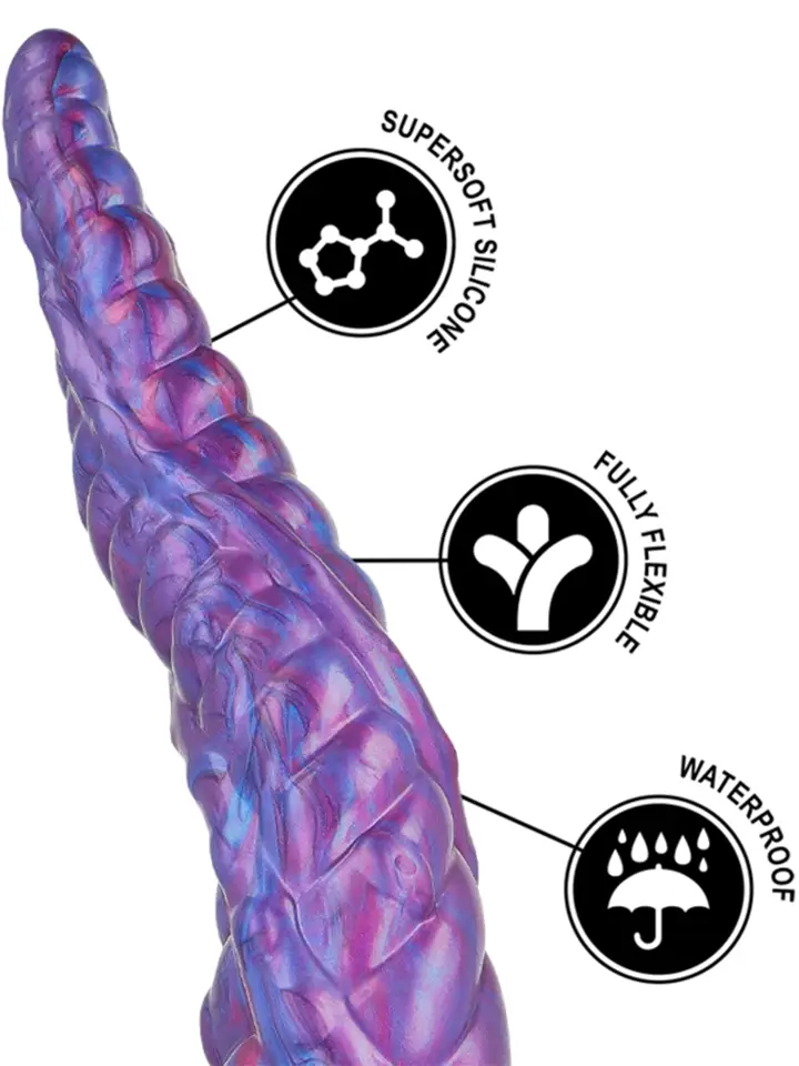 Nokken Dildo Water Creature 29,5 cm - Drachen-Dildo 3