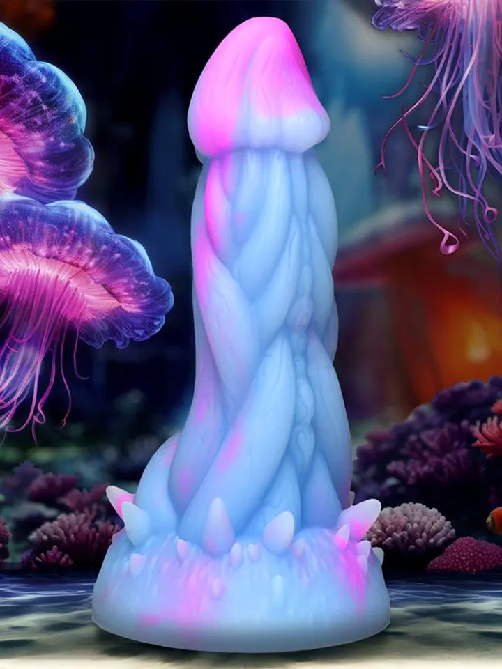 Nomura Jellyfish Silicone Dildo 18,5 cm - Fantasy-Dildo 1 [full]