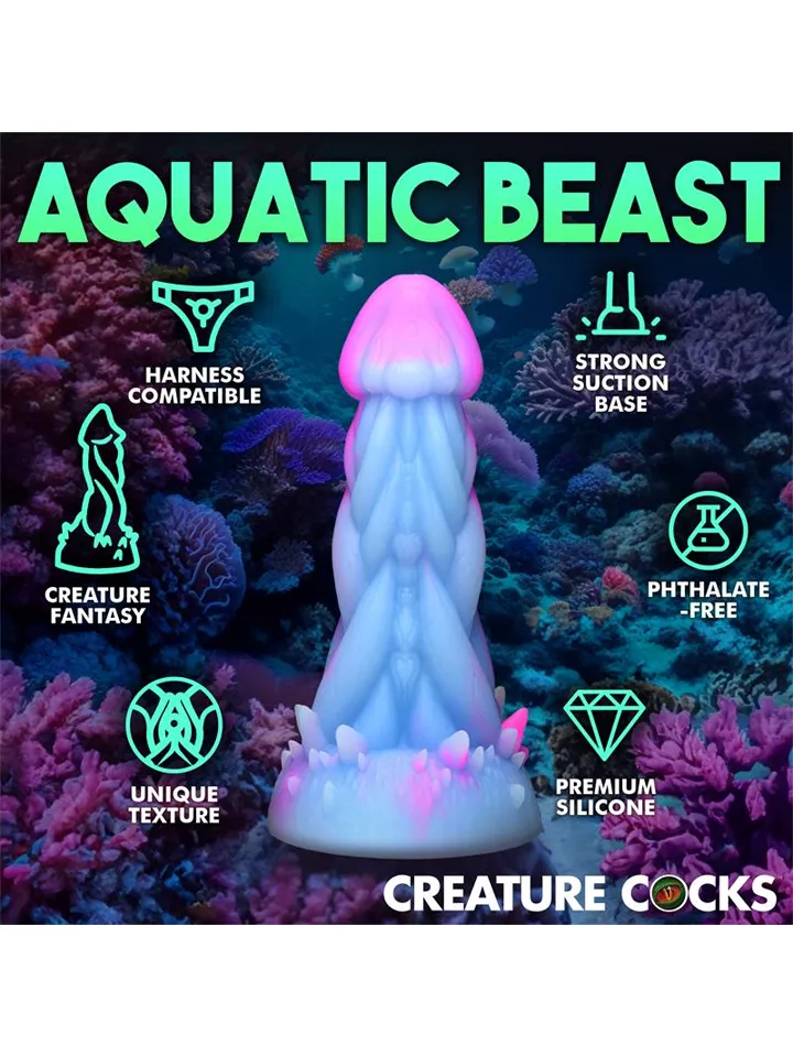 Nomura Jellyfish Silicone Dildo 18,5 cm - Fantasy-Dildo 2 [full]