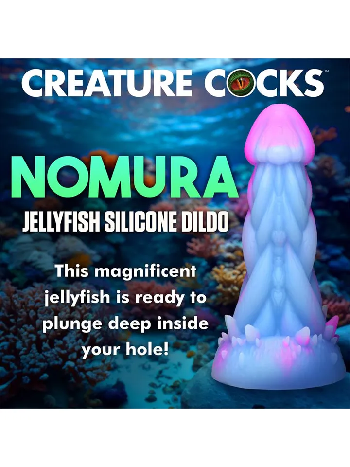 Nomura Jellyfish Silicone Dildo 18,5 cm - Fantasy-Dildo 3 [full]