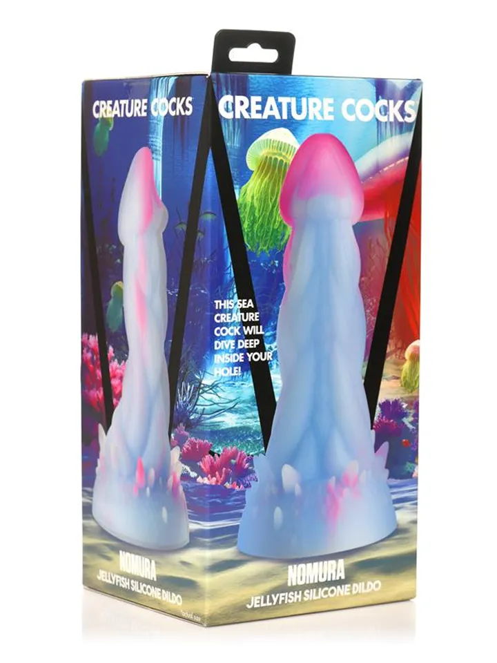 Nomura Jellyfish Silicone Dildo 18,5 cm - Fantasy-Dildo 5 [full]