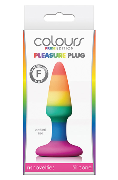 NS Novelties Colours Pride Edition Pleasure Plug Mini - Analplug 2