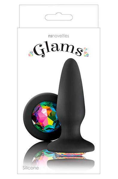 NS Novelties Glams Rainbow Gem - Analplug 2