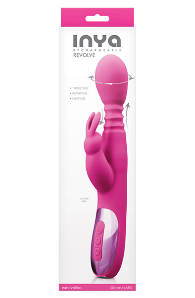 NS Novelties Inya Revolve Pink - Rabbit-Vibrator 2