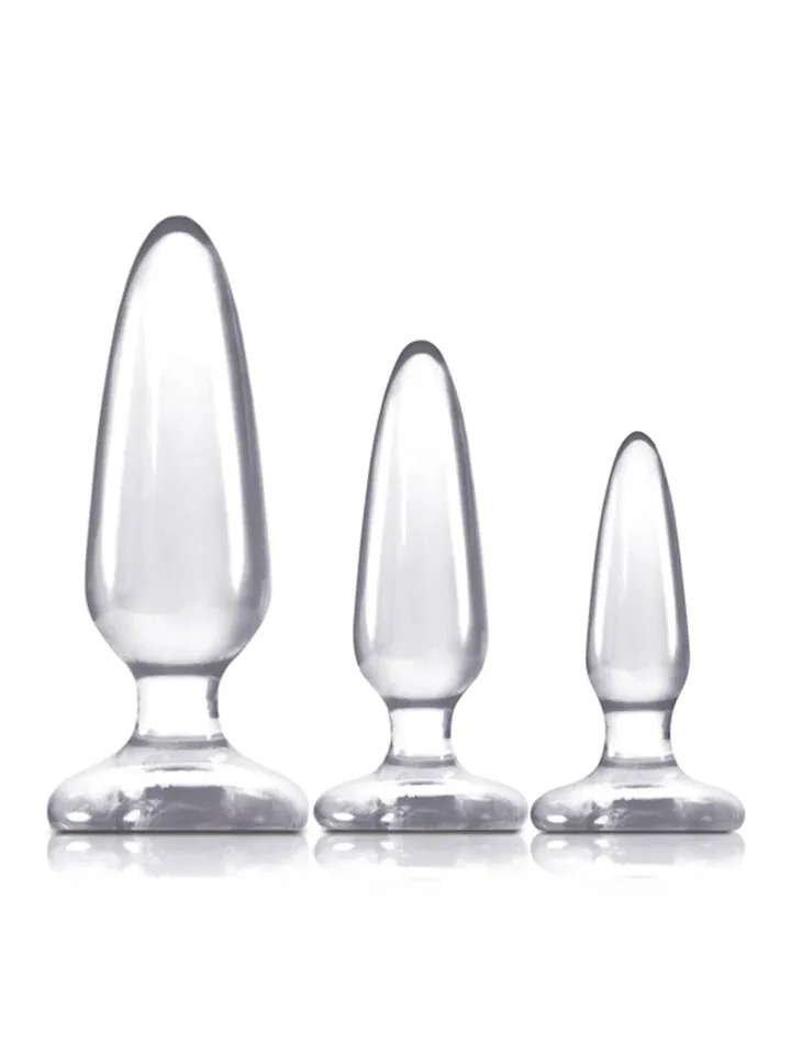 NS Novelties Jelly Rancher Analdildo Trainer-Set durchsichtig - Analplug Set 1 [full]