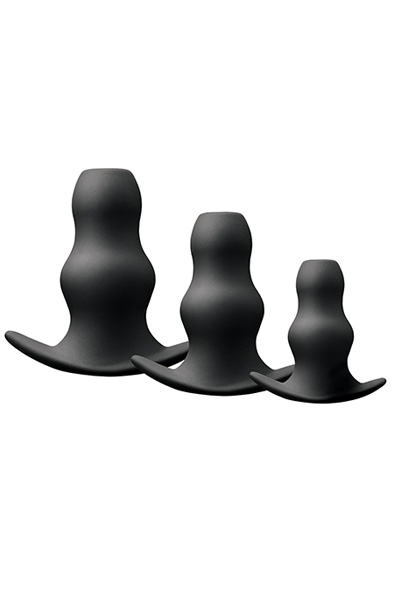 NS Novelties Renegade Peeker Kit Black - Analplug Set 1