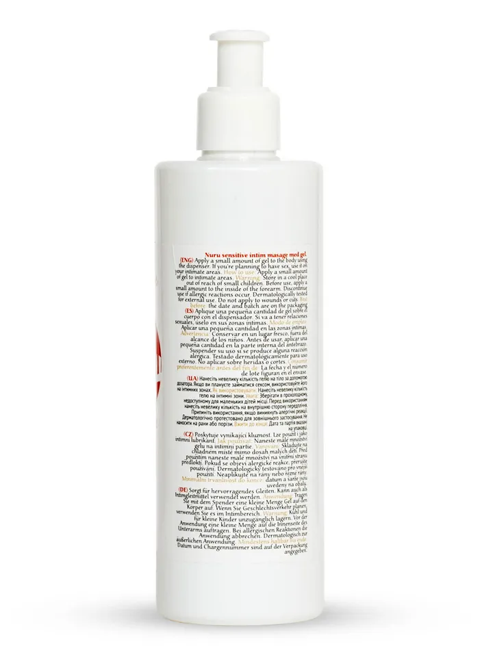 Nuru-Nuru Sensitive Intim Massage Gel 300 ml - Nuru-Gel 4 [full]