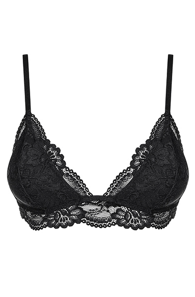 Obsessive 810-BRA-1 BH Schwarz - Spitzen-BH 3