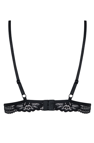 Obsessive 810-BRA-1 BH Schwarz - Spitzen-BH 4