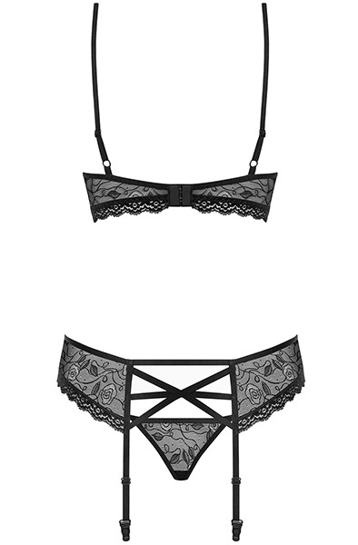 Obsessive 818-SEG-1 Set, 3-teilig - Sexy Dessous 5