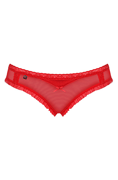 Obsessive 827-PAN-3 Panties Rot - Spitzenhöschen 3