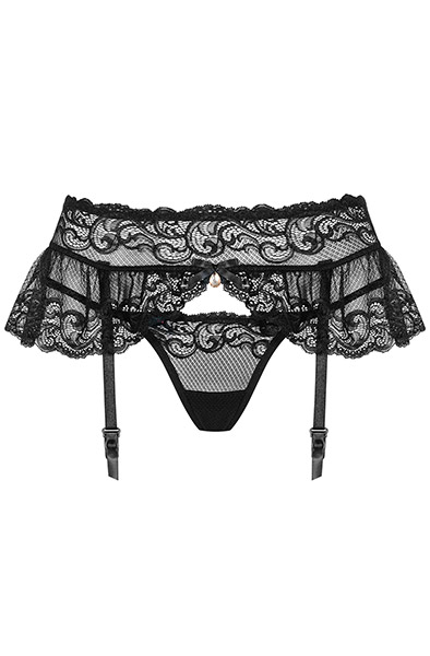 Obsessive 830-GAR-1 Strumpfhalter Schwarz - Strumpfhalter 3