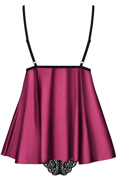 Obsessive 845-BAB-5 Babydoll & Slip Pink - Sexy Dessous 4