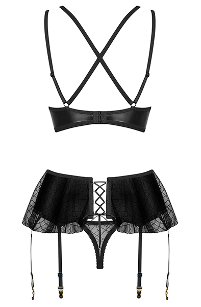 Obsessive 859-SEG-1 Set, 3-teilig - Sexy Dessous 4