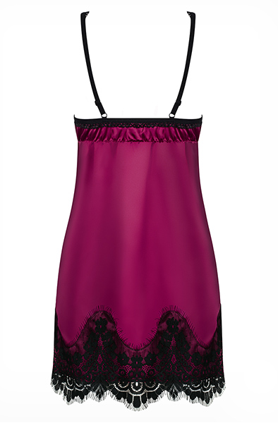 Obsessive 861-CHE-5 Negligé & String Tanga Pink - Sexy Kleidung 4