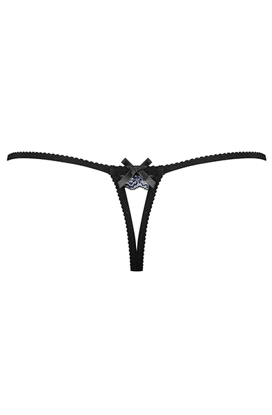 Obsessive 866-THO-1 String Tanga Schwarz - Slip 4