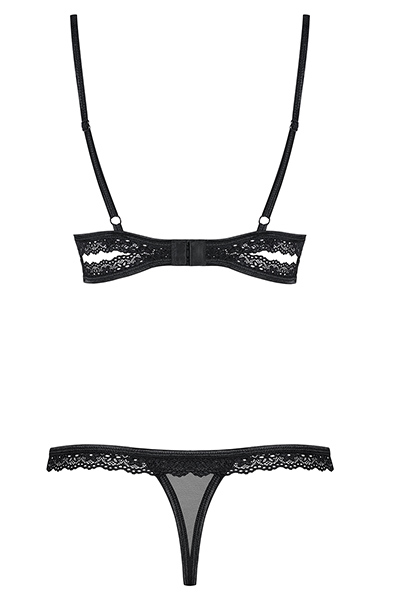 Obsessive 868-SET-1 2-teiliges Set Schwarz - Sexy Dessous 4