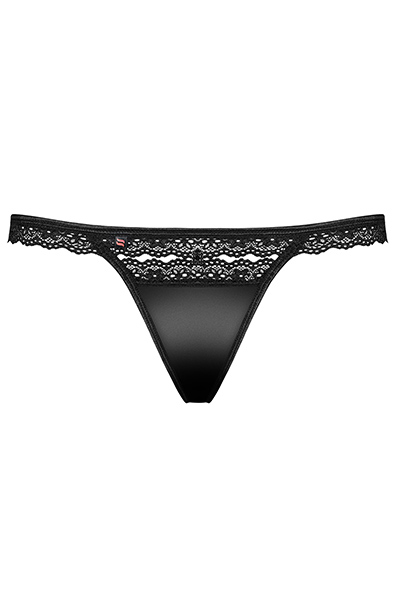Obsessive 868-THO-1 String Tanga Schwarz - Slip 3