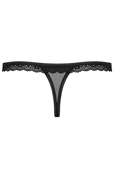 Obsessive 868-THO-1 String Tanga Schwarz - Slip 4