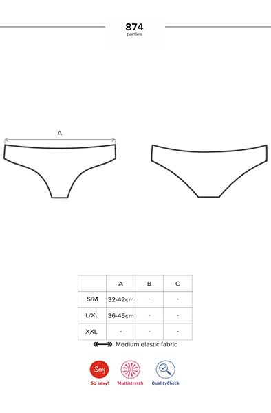 Obsessive 874-PAN-2 Slip - Spitzenhöschen 5
