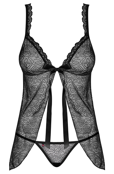Obsessive 877-BAB-1 Babydoll & String - Babydoll-Dessous 3