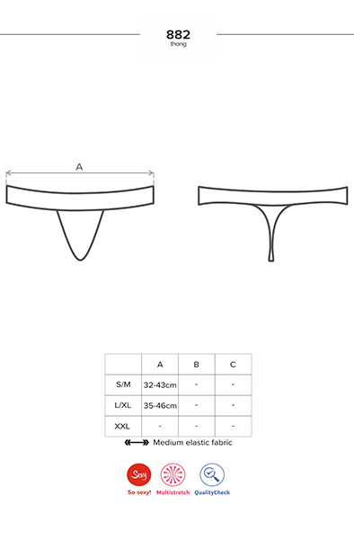 Obsessive 882-THO-1 String - Spitzenhöschen 4