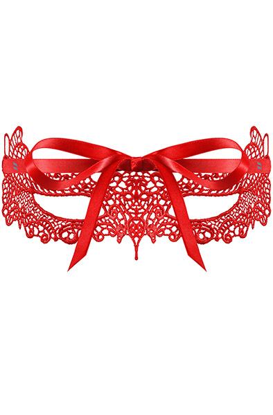 Obsessive A701 Mask Red - BDSM Maske 3