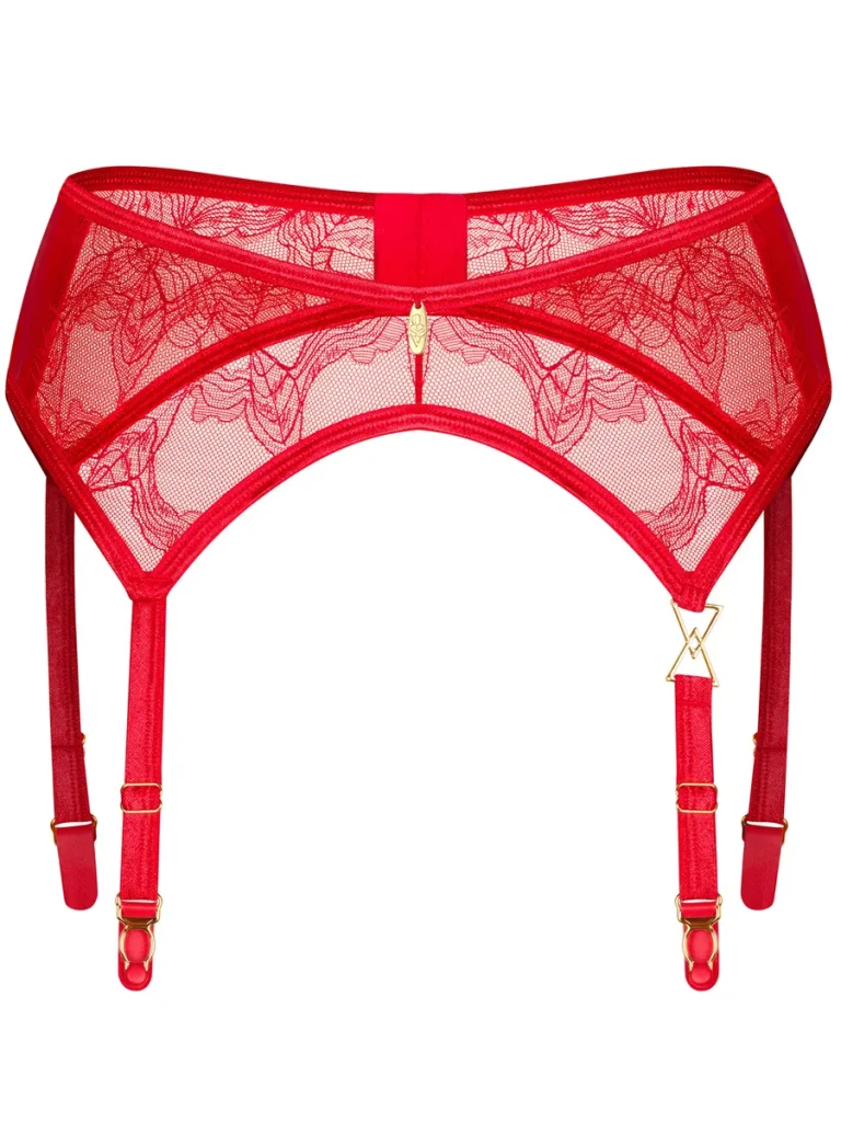 Obsessive Aliosa Strumpfhalter Rot - Strumpfhalter 3
