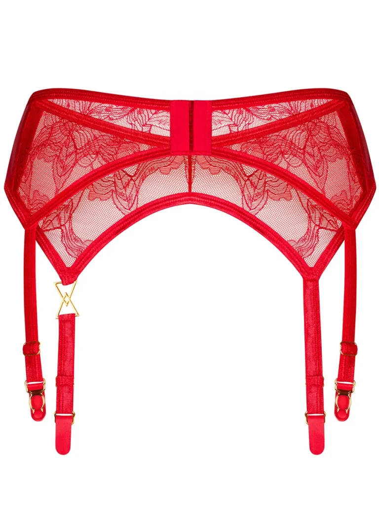 Obsessive Aliosa Strumpfhalter Rot - Strumpfhalter 4