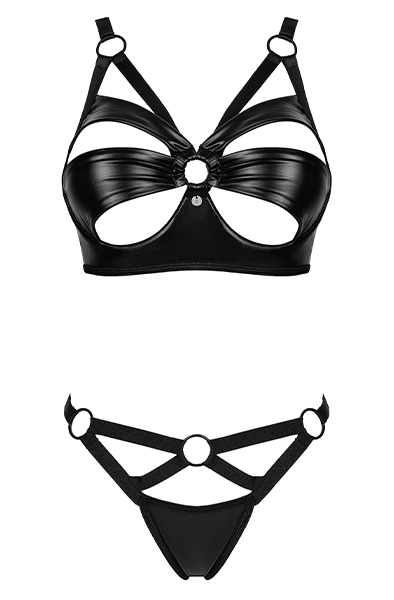 Obsessive Armares 2-teiliges Set Schwarz - BH & BH-Set 3