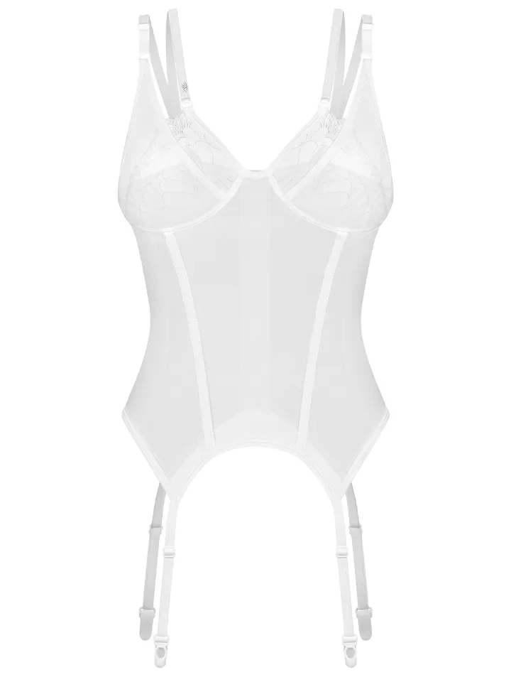 Obsessive Arrowel Corset White - Korsett 5