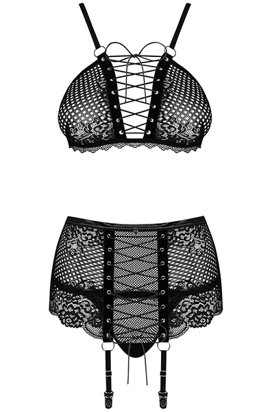 Obsessive Basitta 3-teiliges Set - Sexy Dessous 3