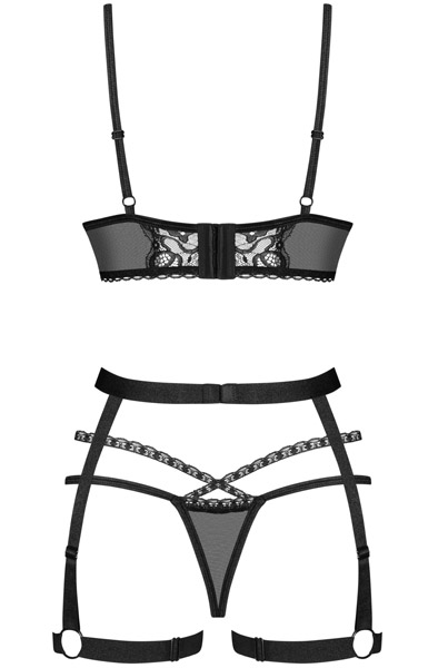 Obsessive Blomentis 3-teiliges Set - Unterwäschen Set 6
